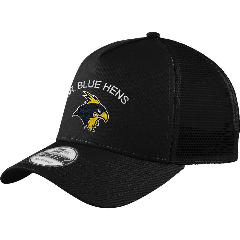 Delaware Jr. Blue Hens New Era Snapback Trucker Cap