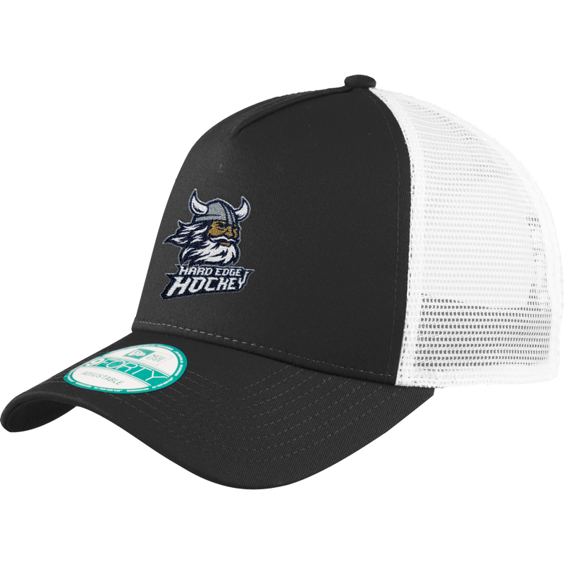 Hard Edge Hockey New Era Snapback Trucker Cap