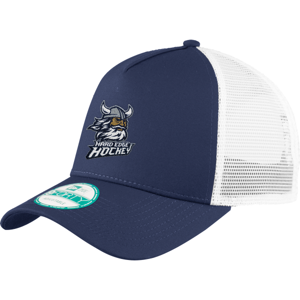 Hard Edge Hockey New Era Snapback Trucker Cap