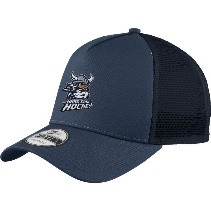 Hard Edge Hockey New Era Snapback Trucker Cap