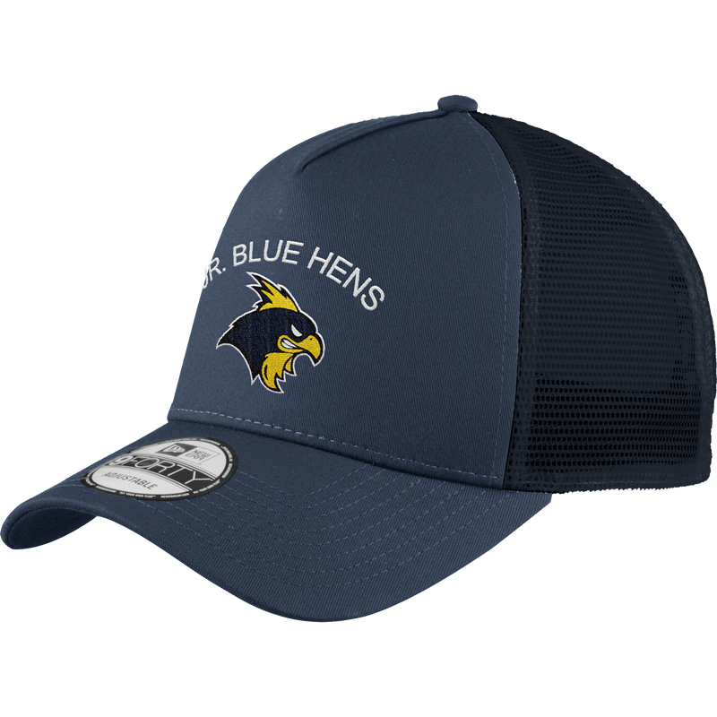 Delaware Jr. Blue Hens New Era Snapback Trucker Cap