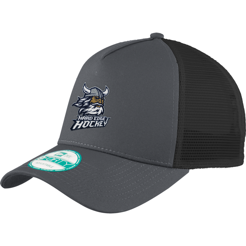 Hard Edge Hockey New Era Snapback Trucker Cap