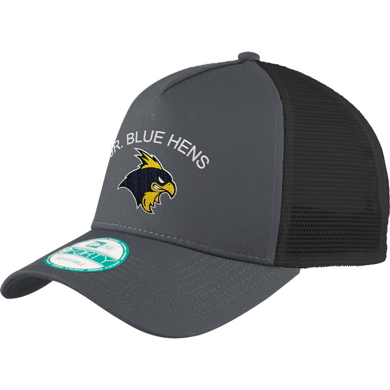 Delaware Jr. Blue Hens New Era Snapback Trucker Cap