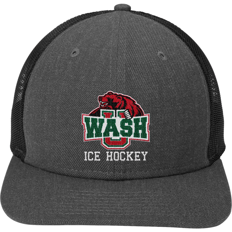 Wash U New Era Snapback Low Profile Trucker Cap