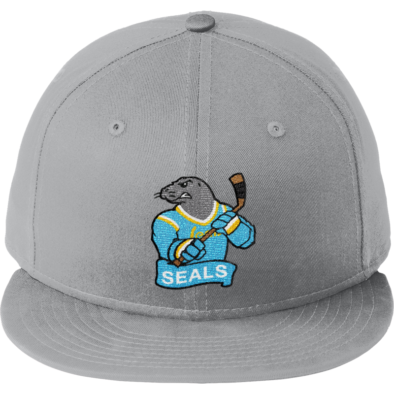 Atlantic City Seals New Era Flat Bill Snapback Cap