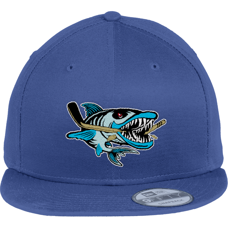 Boca Barracudas New Era Flat Bill Snapback Cap