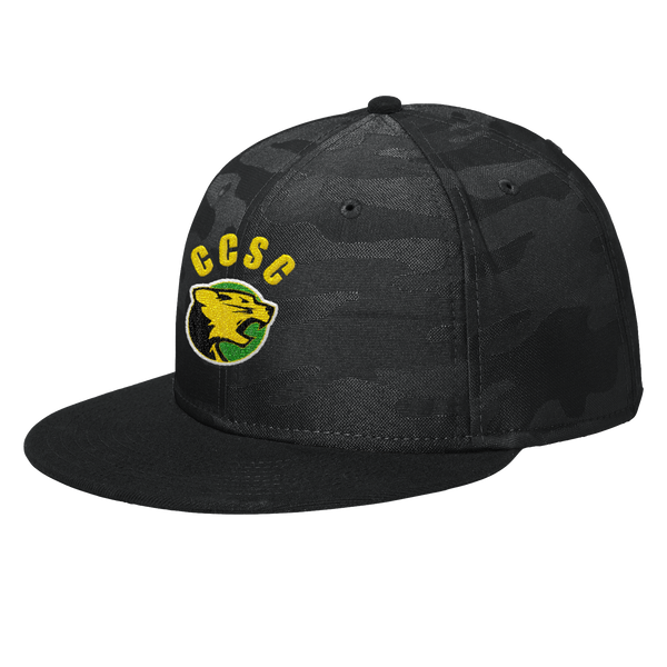 Chester County New Era Camo Flat Bill Snapback Cap