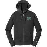 Biggby Barbarians New Era French Terry Full-Zip Hoodie