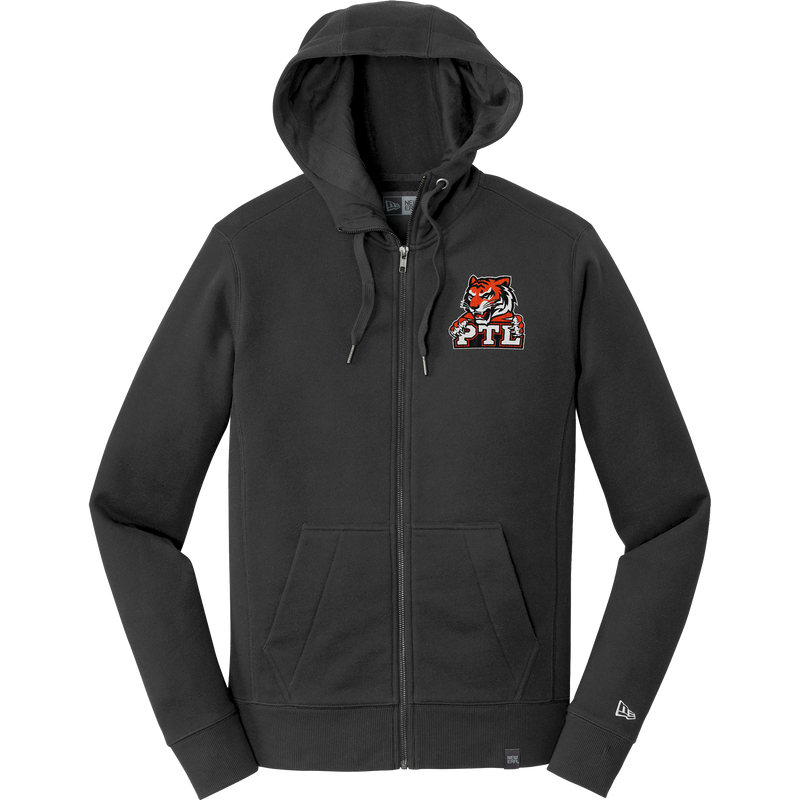 Princeton Tiger Lilies New Era French Terry Full-Zip Hoodie