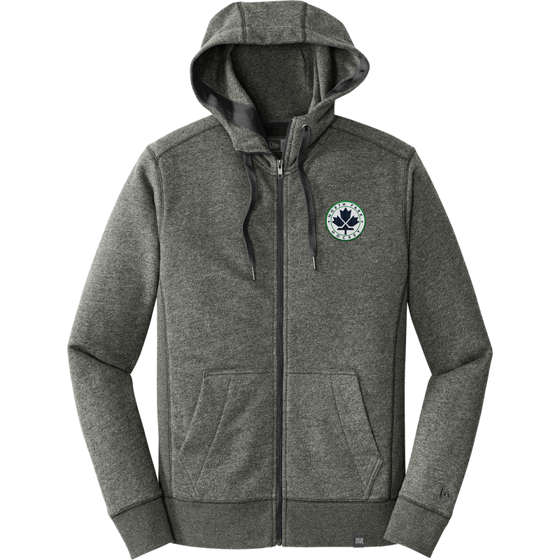 North Park Hockey New Era French Terry Full-Zip Hoodie