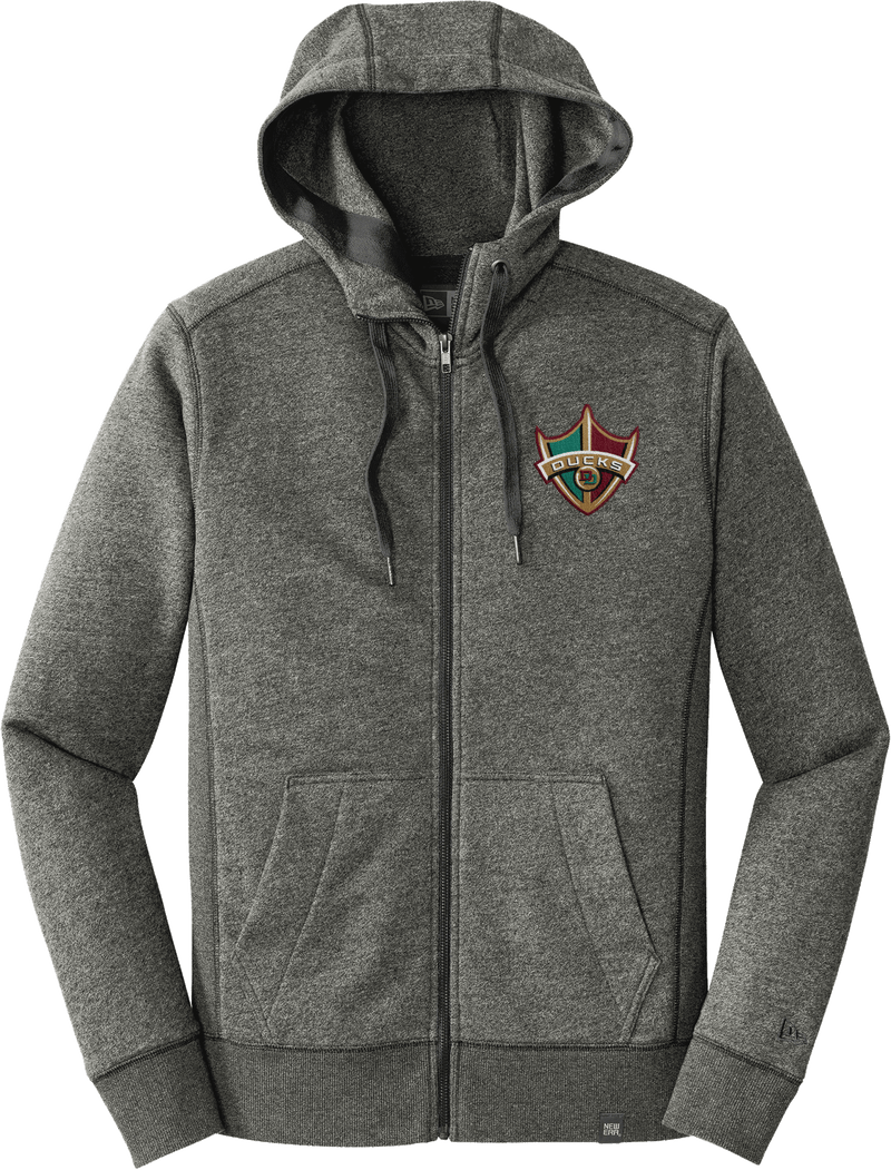 Delaware Ducks New Era French Terry Full-Zip Hoodie