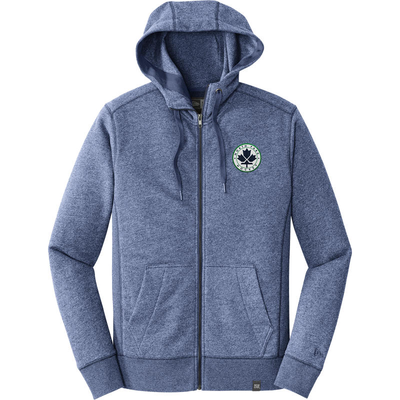 North Park Hockey New Era French Terry Full-Zip Hoodie