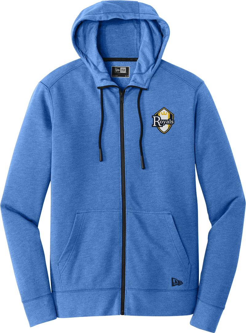 Royals Hockey Club New Era Tri-Blend Fleece Full-Zip Hoodie