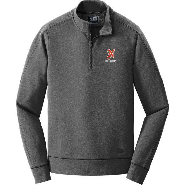 Midd North Hockey New Era Tri-Blend Fleece 1/4-Zip Pullover