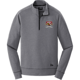 SOMD Lady Sabres New Era Tri-Blend Fleece 1/4-Zip Pullover