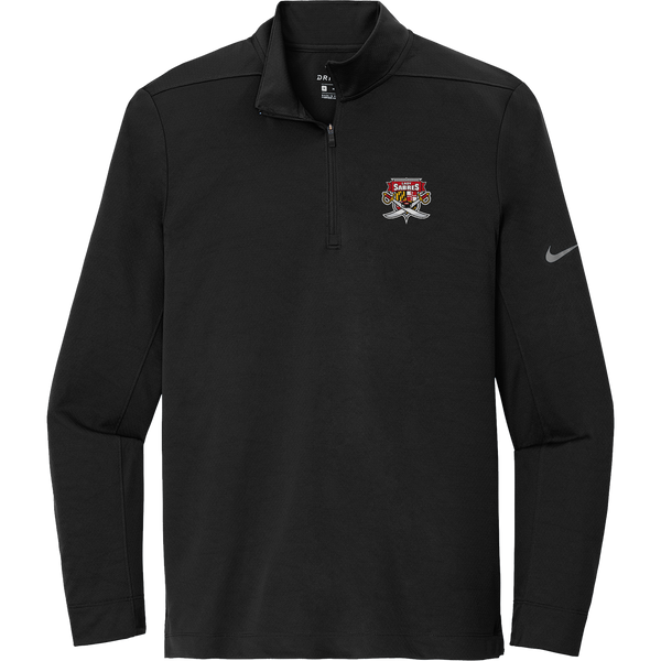 SOMD Lady Sabres Nike Dry 1/2-Zip Cover-Up