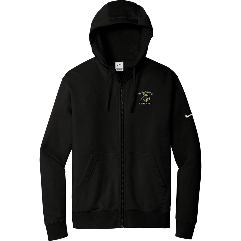 Delaware Jr. Blue Hens Nike Club Fleece Sleeve Swoosh Full-Zip Hoodie