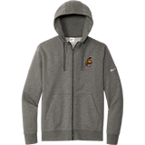 Seacoast Spartans Nike Club Fleece Sleeve Swoosh Full-Zip Hoodie