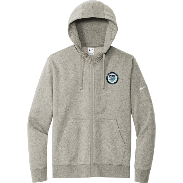 Carolina Premier Hockey Nike Club Fleece Sleeve Swoosh Full-Zip Hoodie