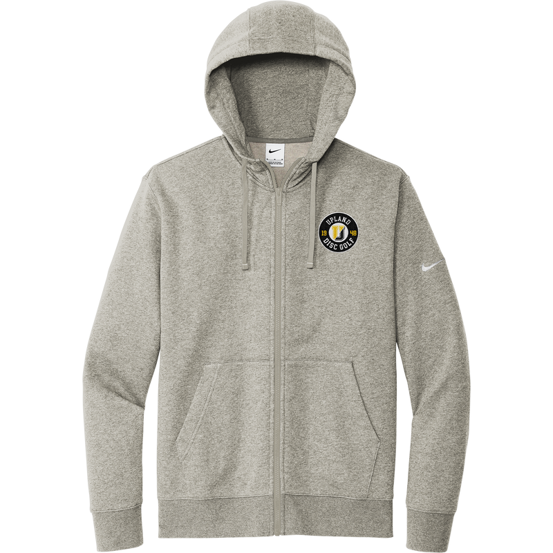 Upland Disc Golf Nike Club Fleece Sleeve Swoosh Full-Zip Hoodie