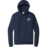 NYC Hockey Club Nike Club Fleece Sleeve Swoosh Full-Zip Hoodie