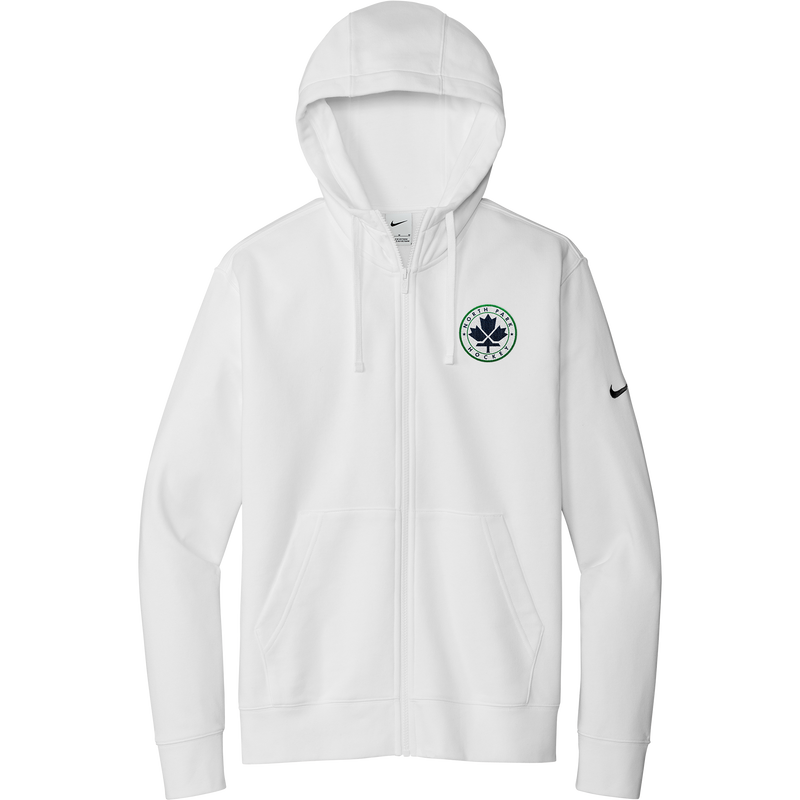 North Park Hockey Nike Club Fleece Sleeve Swoosh Full-Zip Hoodie