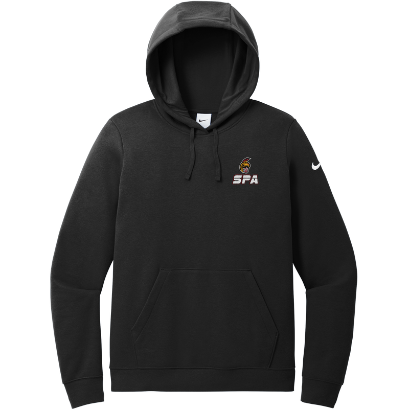Seacoast Spartans Nike Women's Club Fleece Sleeve Swoosh Pullover Hoodie