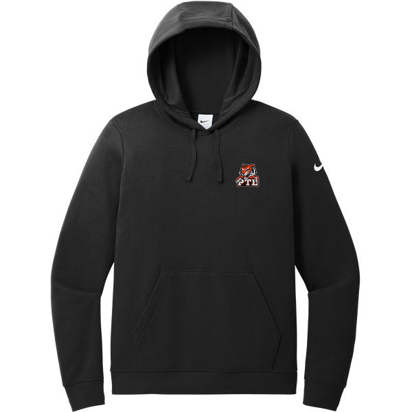 Princeton Tiger Lilies Nike Women's Club Fleece Sleeve Swoosh Pullover Hoodie