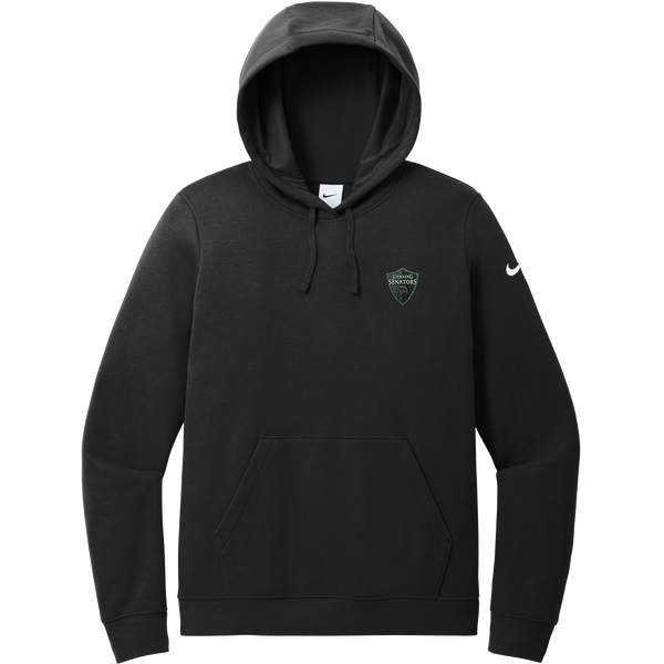Lansing Senators Nike Women's Club Fleece Sleeve Swoosh Pullover Hoodie