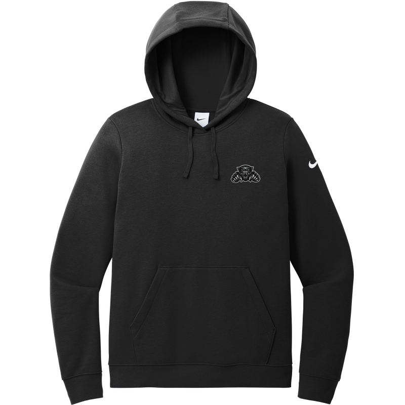 Igloo Jaguars Nike Women's Club Fleece Sleeve Swoosh Pullover Hoodie