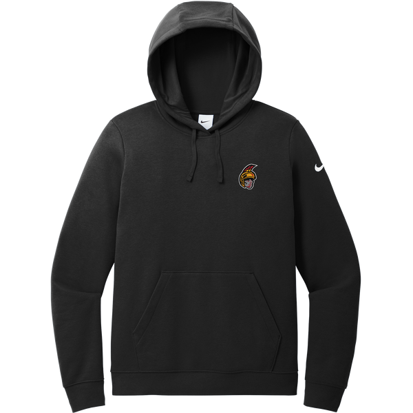 Seacoast Spartans Nike Women's Club Fleece Sleeve Swoosh Pullover Hoodie