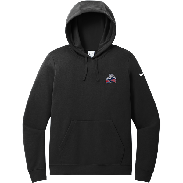 Hartford Jr. Wolfpack Nike Women's Club Fleece Sleeve Swoosh Pullover Hoodie