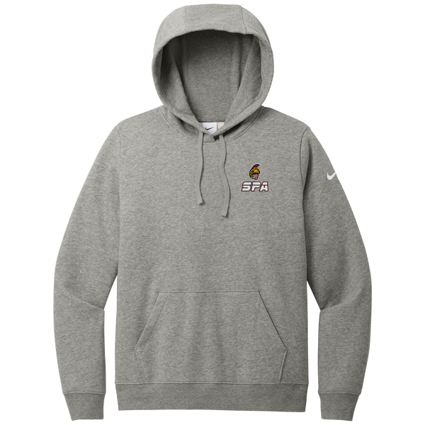 Seacoast Spartans Nike Women's Club Fleece Sleeve Swoosh Pullover Hoodie