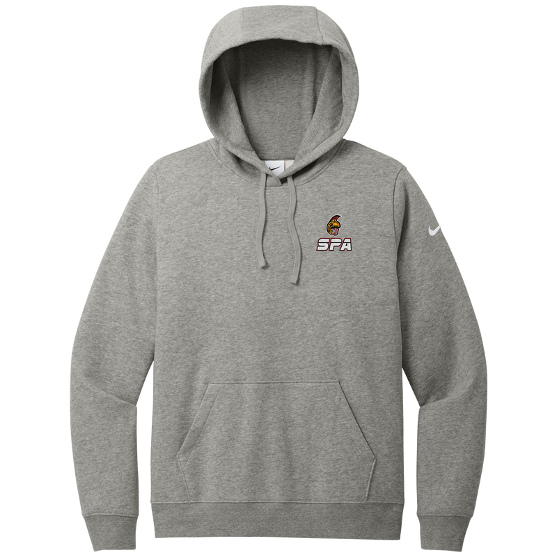 Seacoast Spartans Nike Women's Club Fleece Sleeve Swoosh Pullover Hoodie