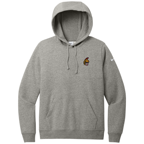 Seacoast Spartans Nike Women's Club Fleece Sleeve Swoosh Pullover Hoodie