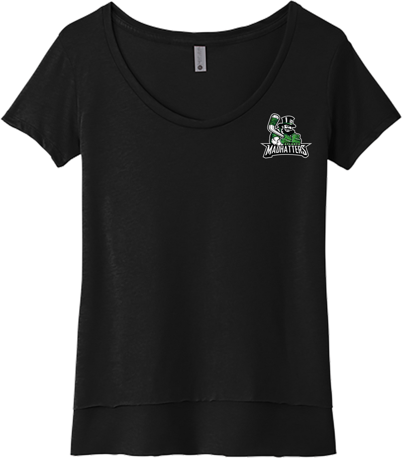 Atlanta Madhatters Womens Festival Scoop Neck Tee