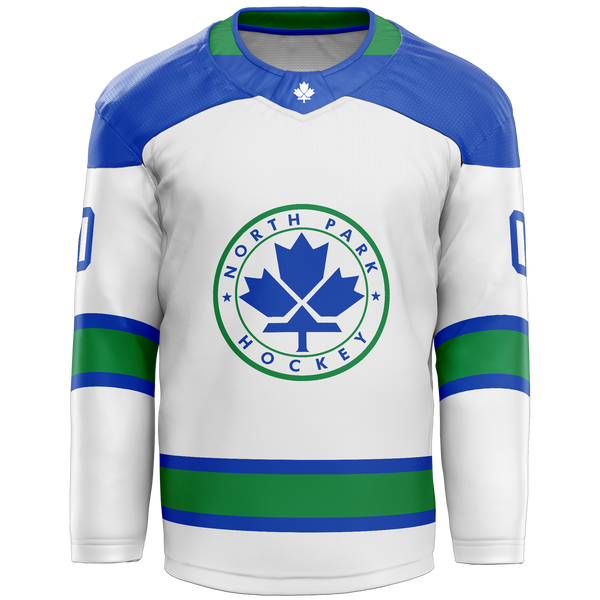 North Park Adult Goalie Cut and Sew Tackle Twill Jersey