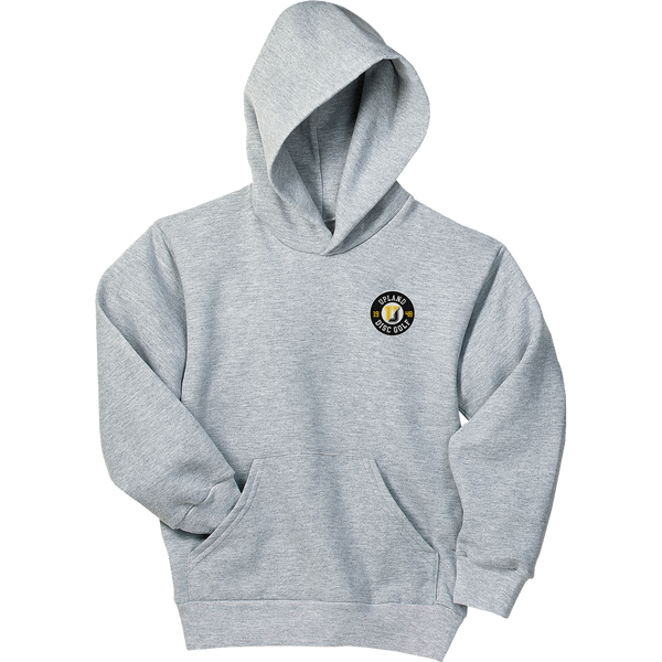 Upland Disc Golf Youth EcoSmart Pullover Hooded Sweatshirt