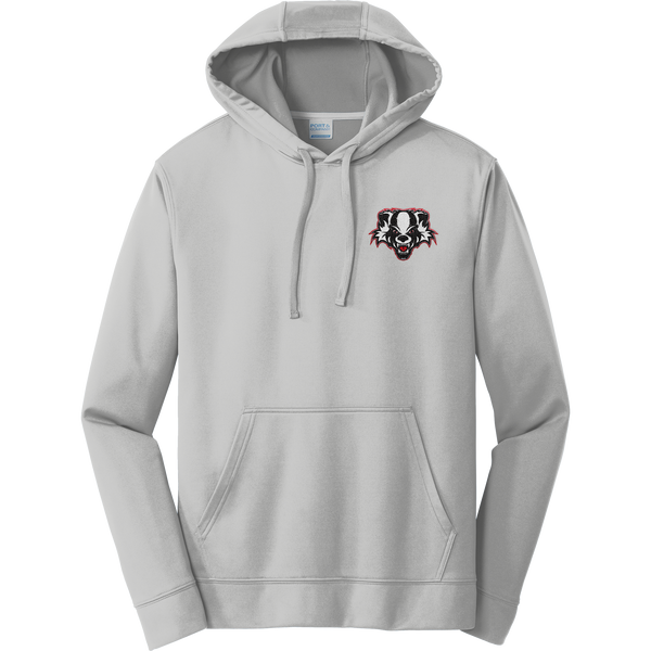 Scary Badgers Performance Fleece Pullover Hooded Sweatshirt
