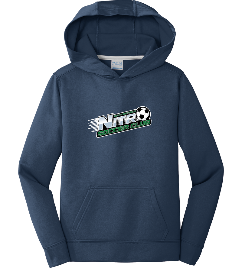 Nitro Soccer Youth Performance Fleece Pullover Hooded Sweatshirt