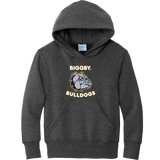 Biggby Bulldogs Tier 3 Youth Core Fleece Pullover Hooded Sweatshirt