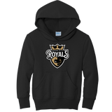 Queen City Royals Youth Core Fleece Pullover Hooded Sweatshirt