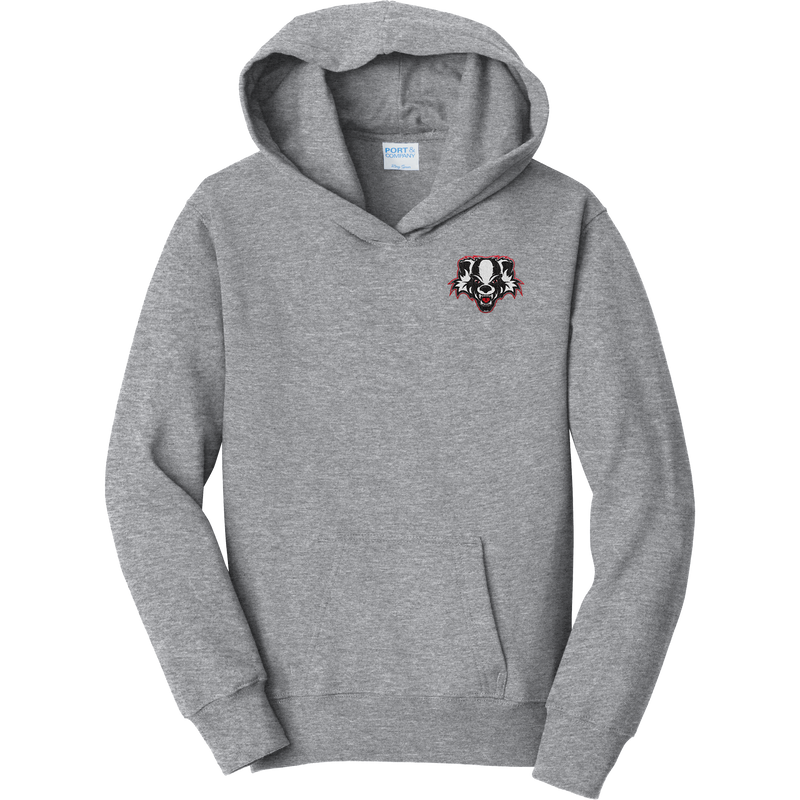 Scary Badgers Youth Fan Favorite Fleece Pullover Hooded Sweatshirt
