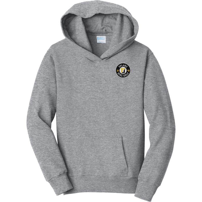 Upland Disc Golf Youth Fan Favorite Fleece Pullover Hooded Sweatshirt