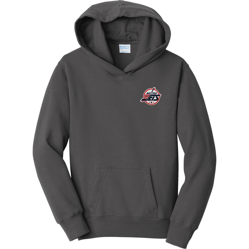 Metro Jets Youth Fan Favorite Fleece Pullover Hooded Sweatshirt