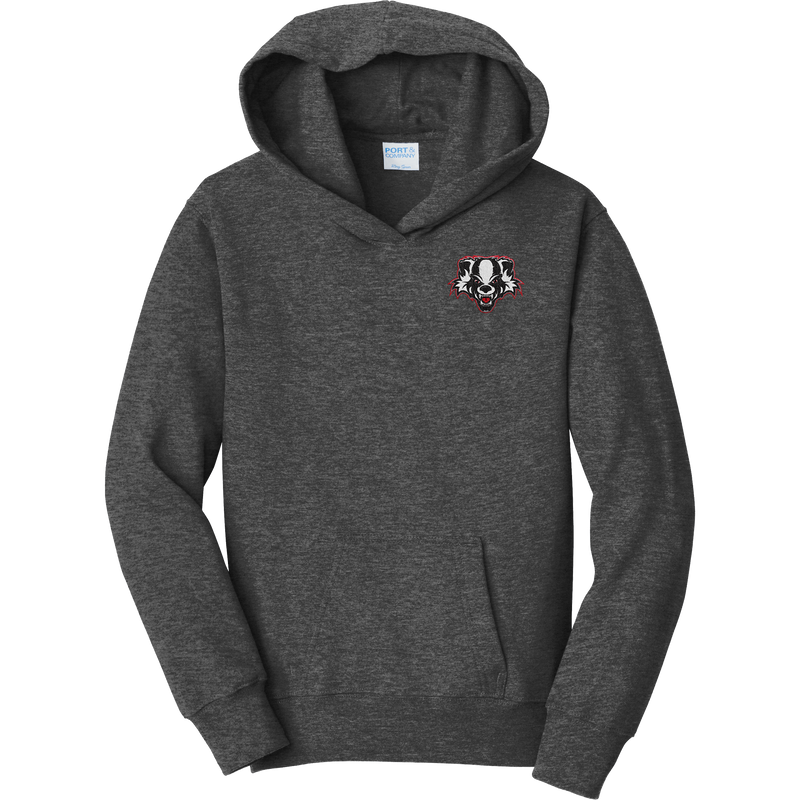 Scary Badgers Youth Fan Favorite Fleece Pullover Hooded Sweatshirt