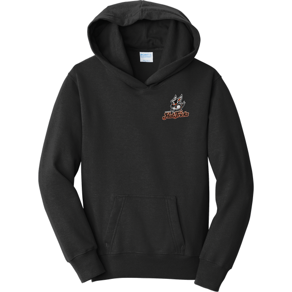 Danbury Hat Tricks Youth Fan Favorite Fleece Pullover Hooded Sweatshirt