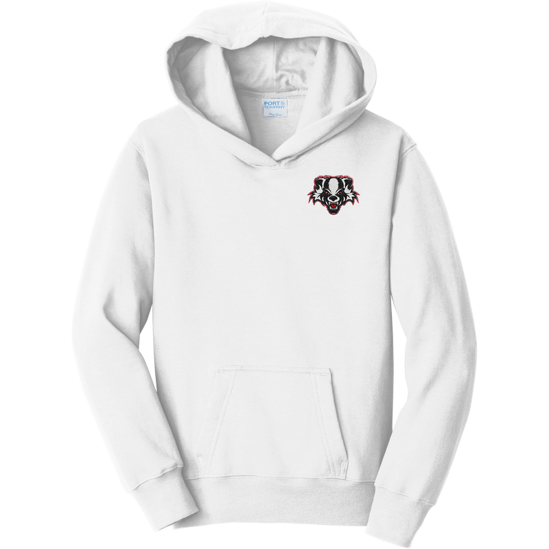 Scary Badgers Youth Fan Favorite Fleece Pullover Hooded Sweatshirt