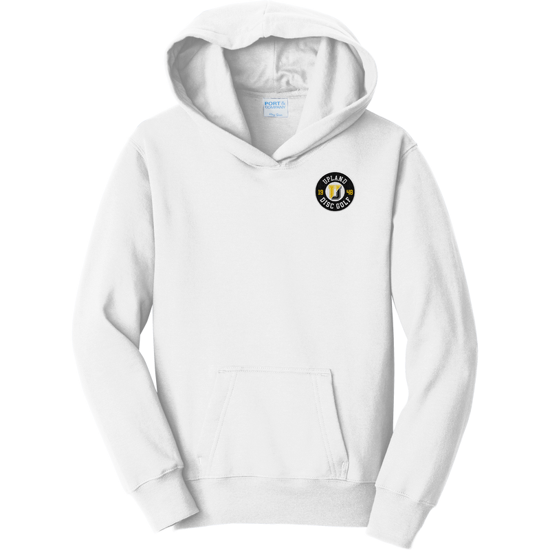 Upland Disc Golf Youth Fan Favorite Fleece Pullover Hooded Sweatshirt