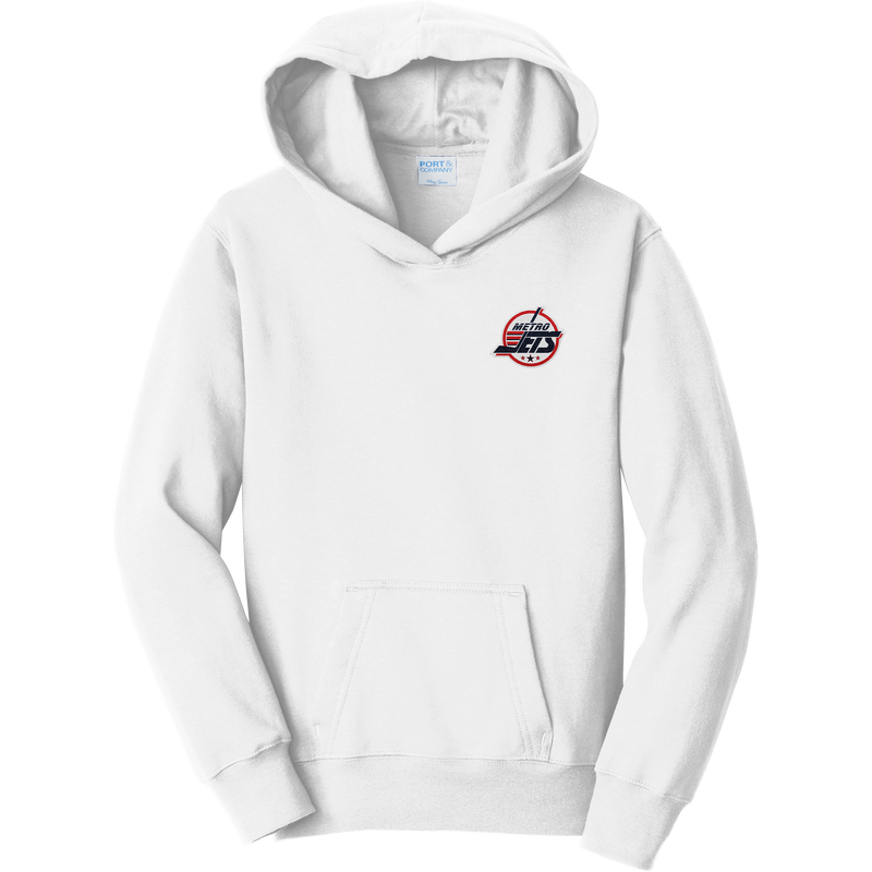 Metro Jets Youth Fan Favorite Fleece Pullover Hooded Sweatshirt